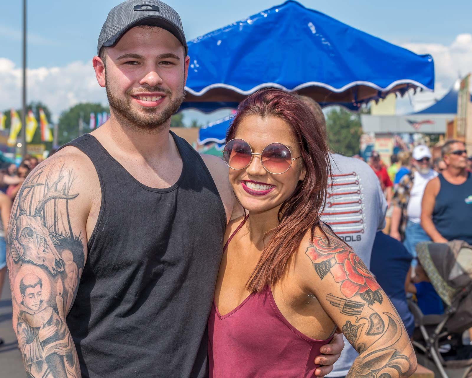 Smiles on Sunday at the Erie County Fair